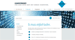 Desktop Screenshot of computerzeit.de